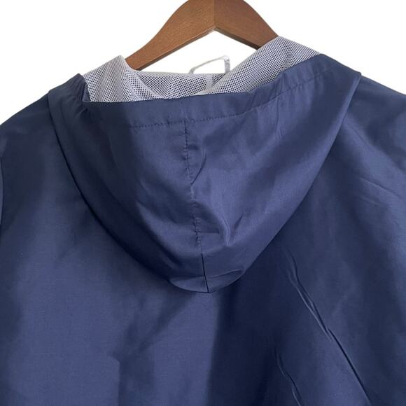 Parish Nation Boys Jacket L Hooded Logo Color Block Full Zip Pockets Lightweight - Picture 6 of 13